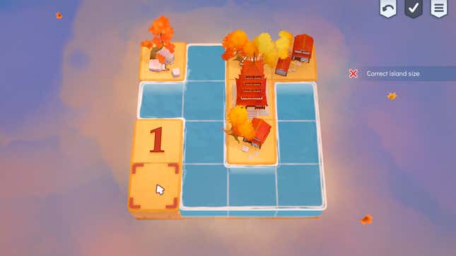 Blocks are aranged in a puzzle.