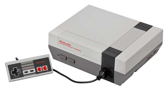 A Nintendo Entertainment System.
