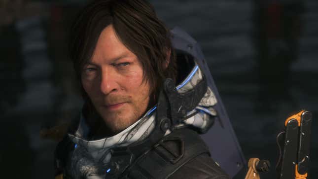 Sam looks at someone off-camera.