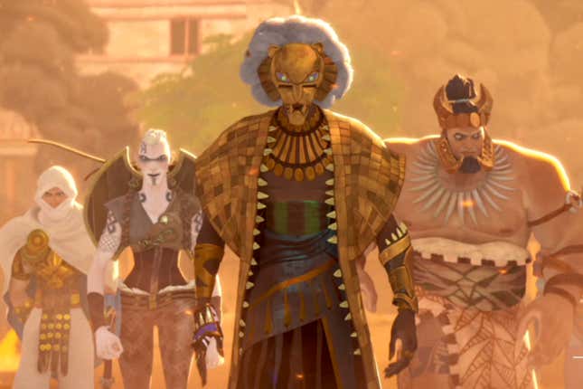 Wakanda warriors assembled