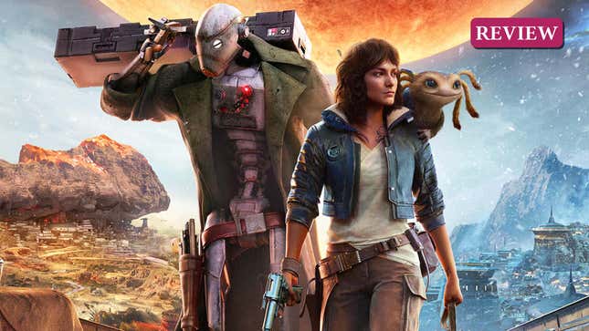 An image shows Kay and droid ND5 standing together.