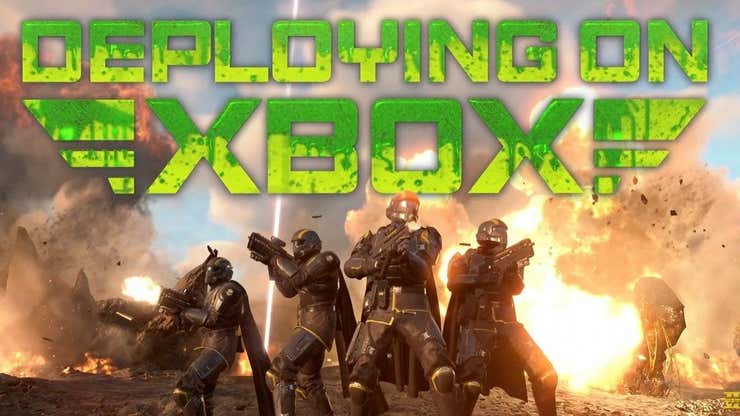 Image for Massive PS5 Hit Helldivers 2 Is Coming To Xbox This August As Console Exclusivity Wall Comes Down