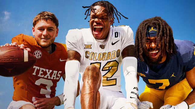 The cover of EA Sports College Football 25