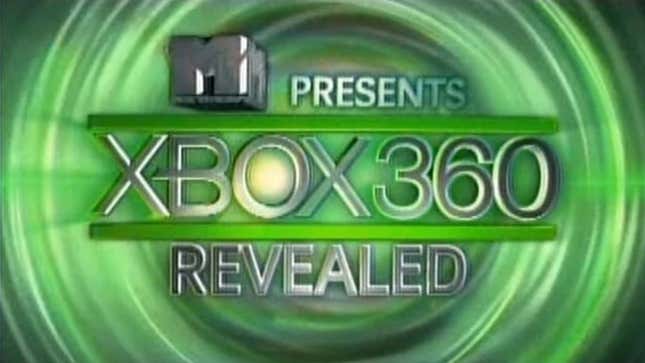 Image for article titled 20 Years Ago Today, MTV Revealed The Xbox 360 To The World