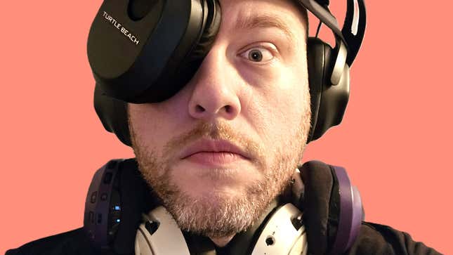 Freelance extraordinaire Billy Givens wears too many headsets.