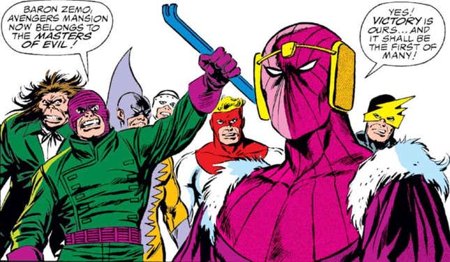 Villains coming together